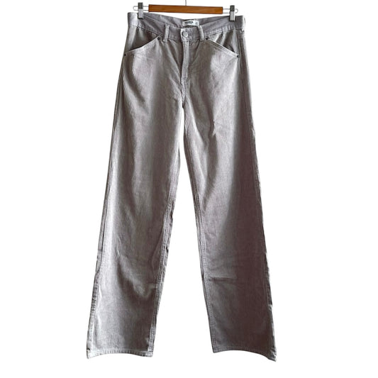 Pantalón corduroy beige Pull & Bear - Talla 26