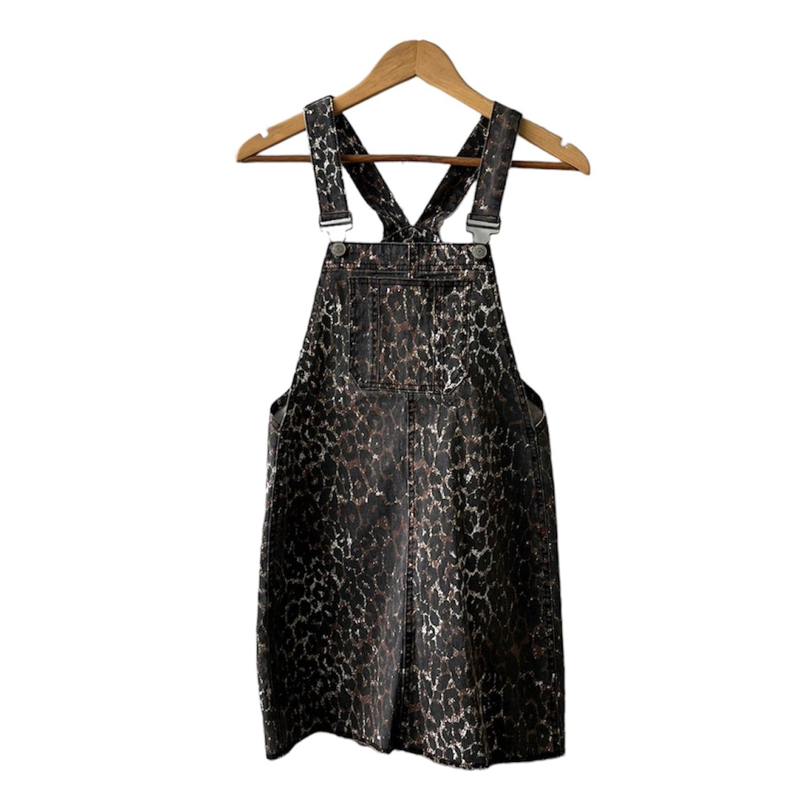 Vestido overall animal print Barbados - Talla M