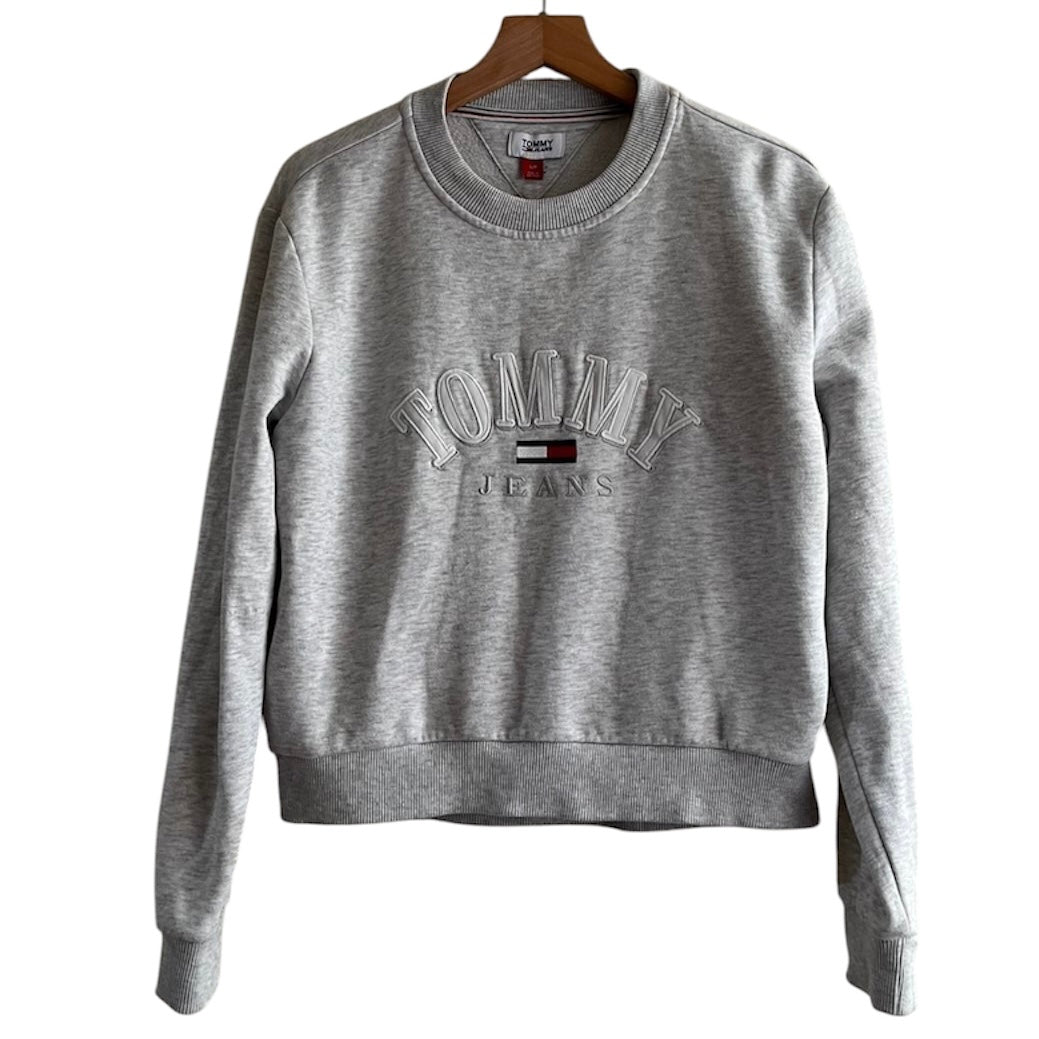 Polera gris logo Tommy Hilfiger - Talla S
