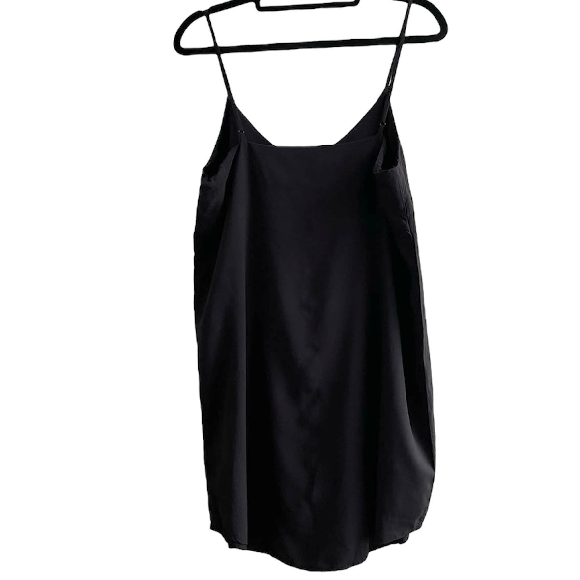 Vestido negro tiras  - Talla L