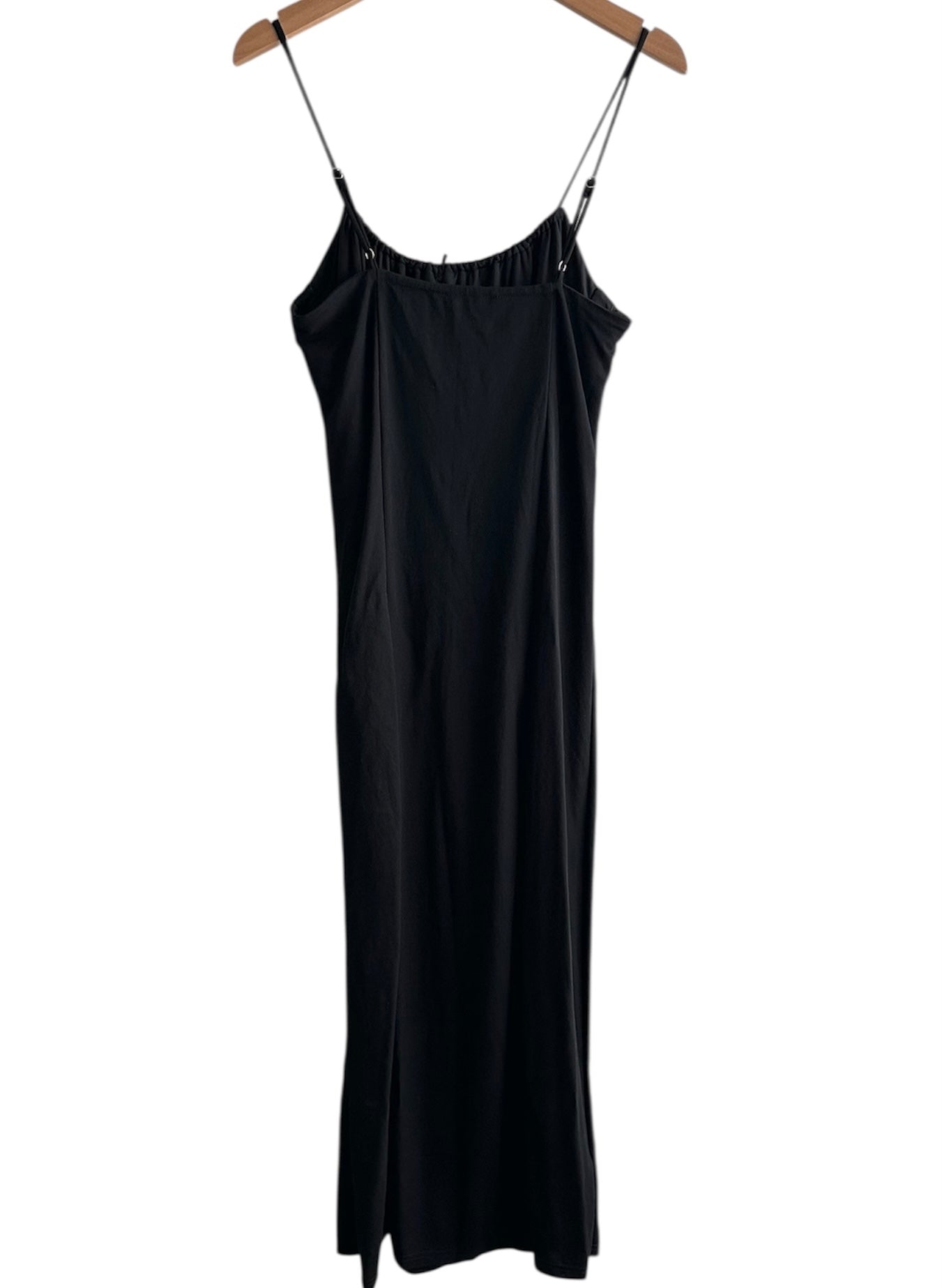 Vestido negro midi Mango - Talla M