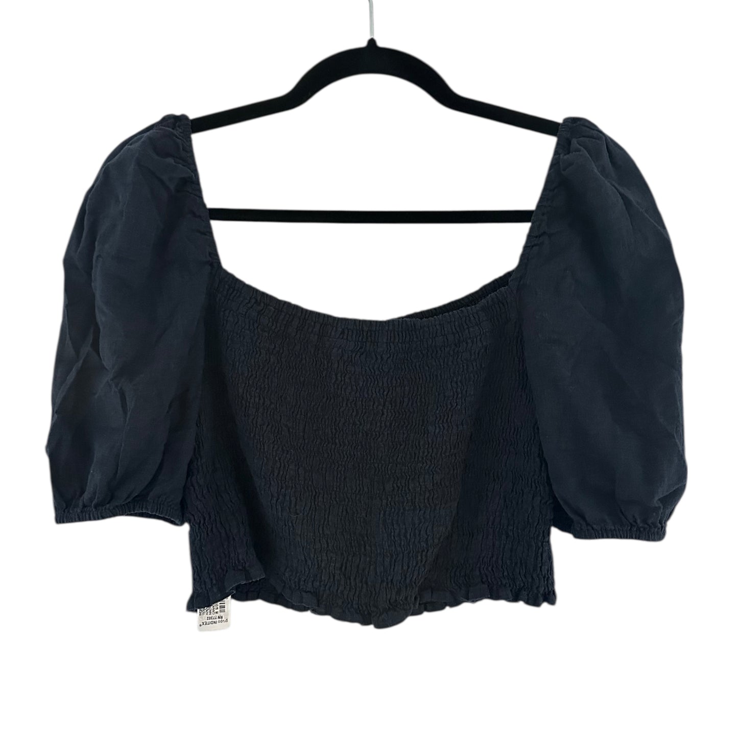 Blusa azul oscuro Zara - Talla M