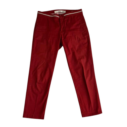 Pantalón guinda Zara - Talla 26
