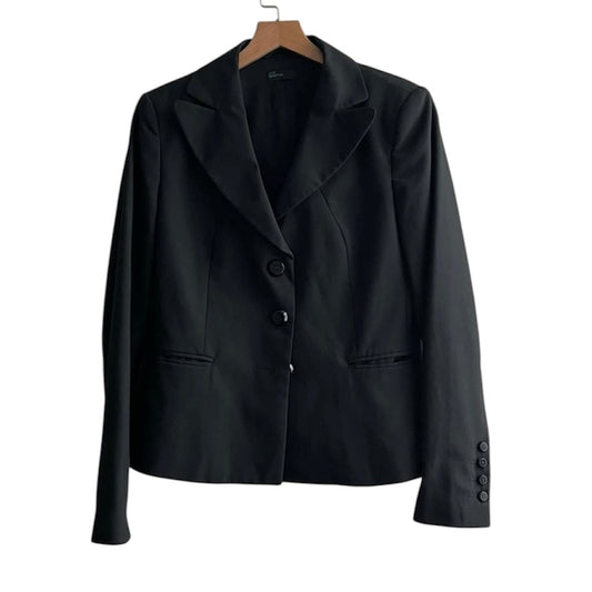 Blazer negro Benetton - Talla S