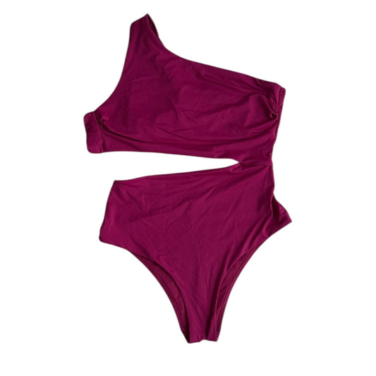 Ropa de baño entera magenta Oysho - Talla M