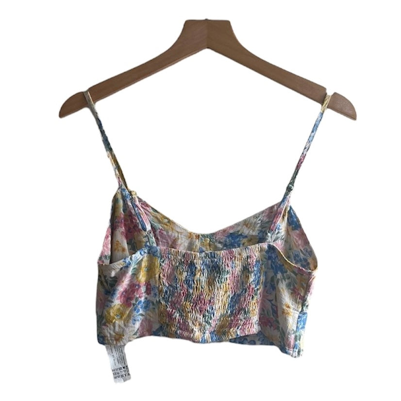 Top floreado Stradivarius - Talla S