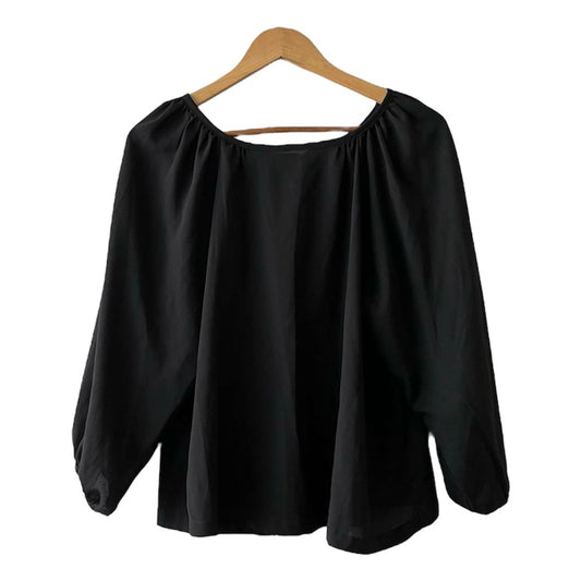 Blusa negra gasa Marquis - Talla S