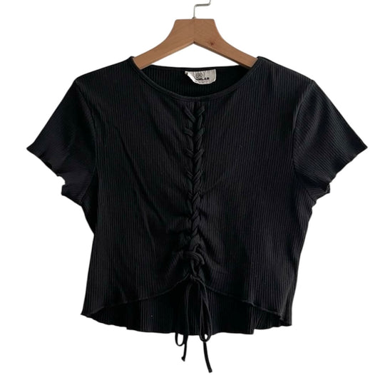 Polo manga corta negro Denimlab - Talla M