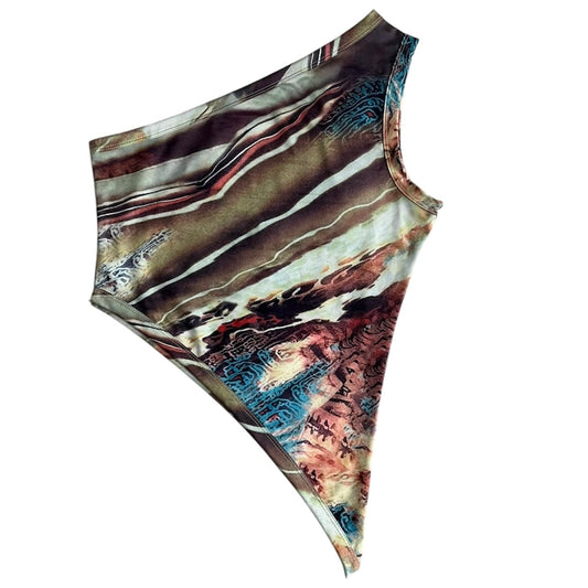 Top colores asimétrico - Talla M