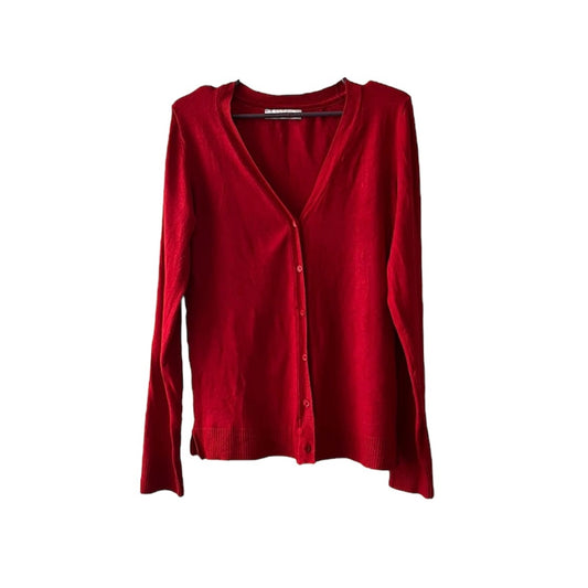 Cardigan abierto rojo  Alaniz - Talla S