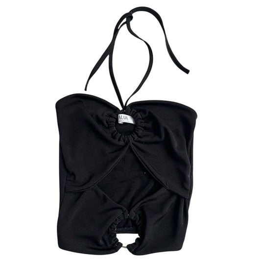 Top negro argollas Nalua - Talla S