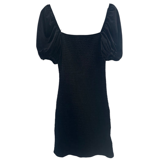 Vestido negro terciopelo Mango - Talla XS
