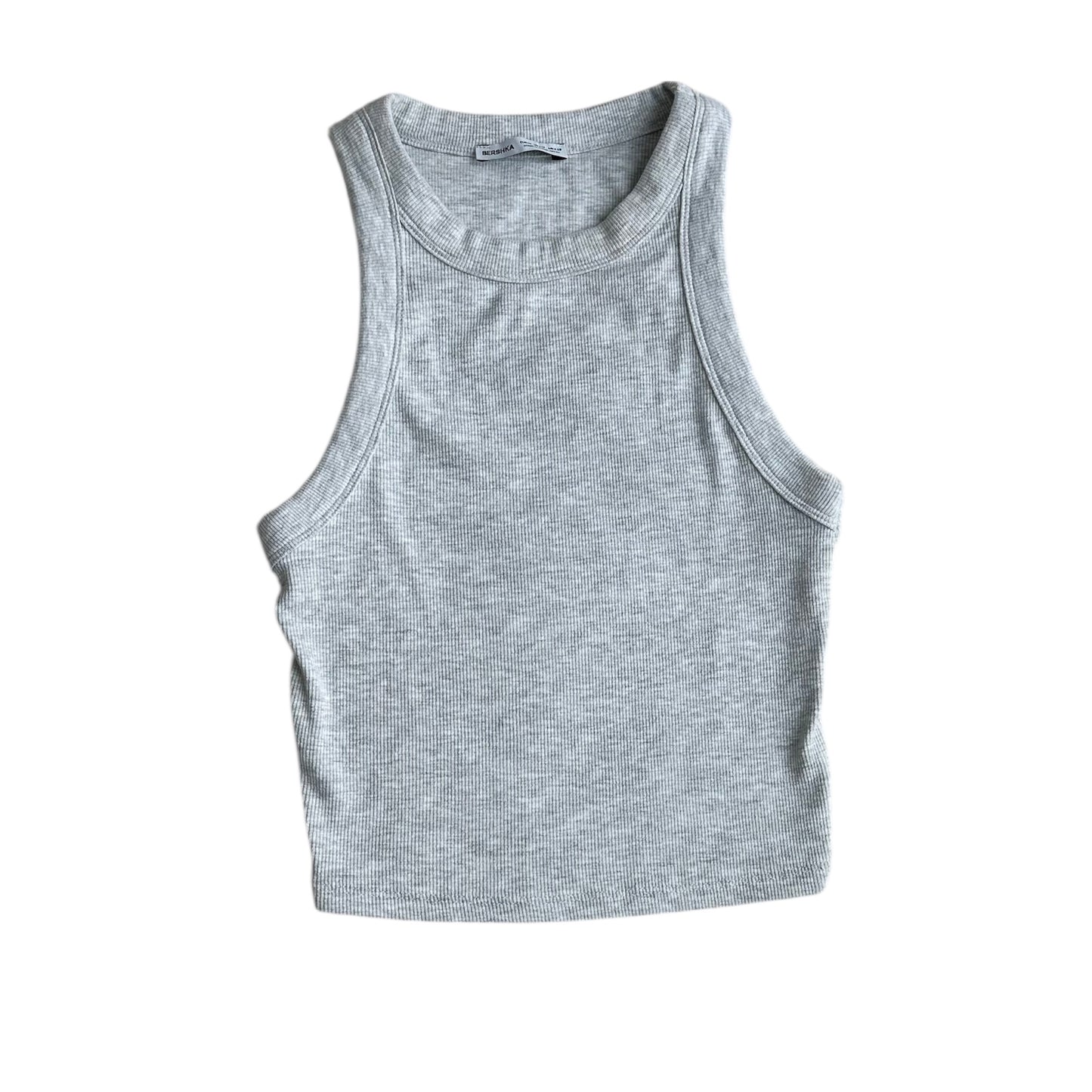 Top gris Bershka - Talla M