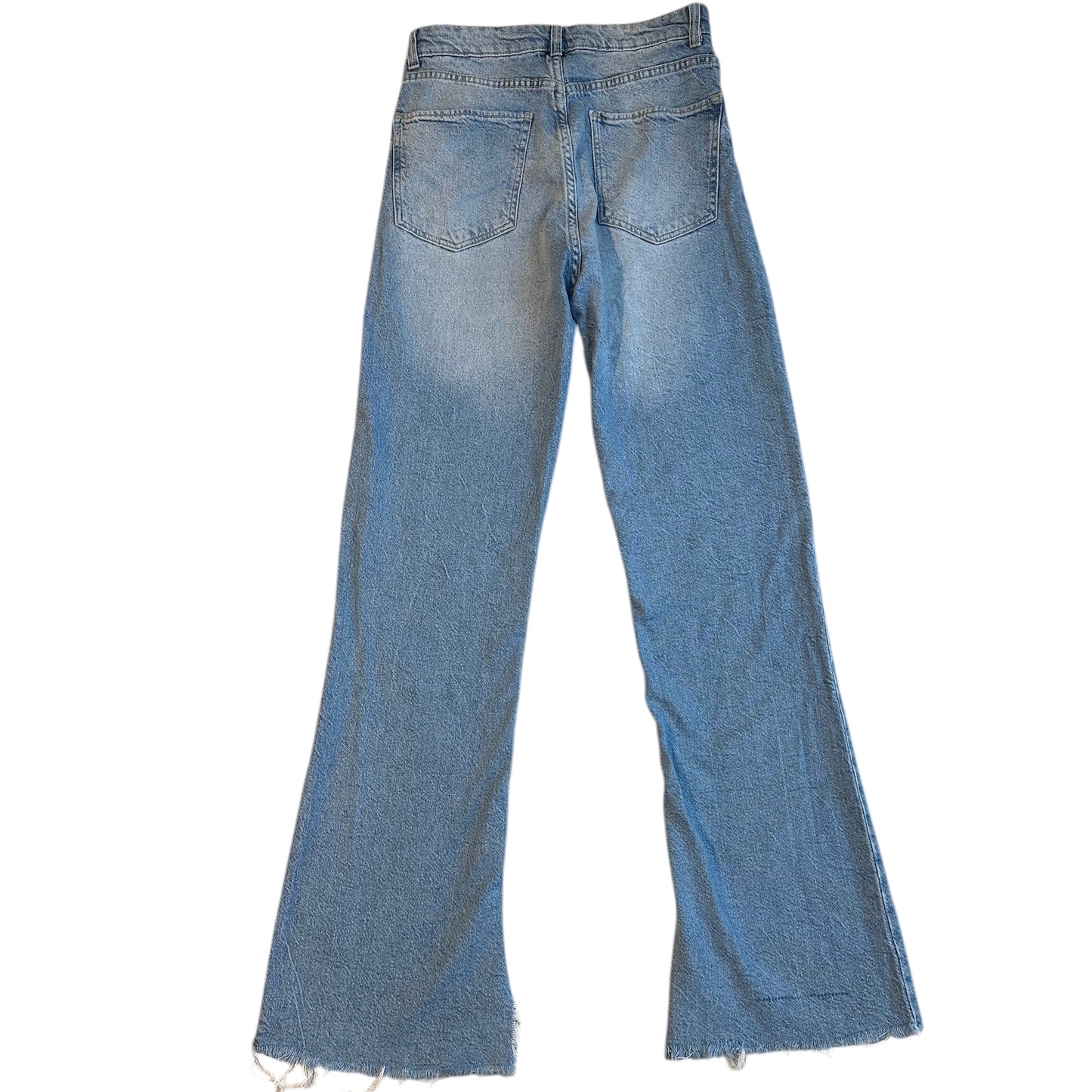 Jean flare high waist celeste claro Bershka - Talla 26