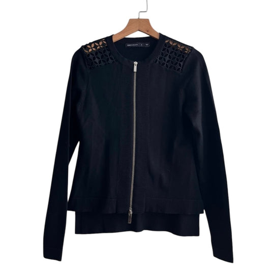 Chompa negra cierre Karen Millen- Talla S