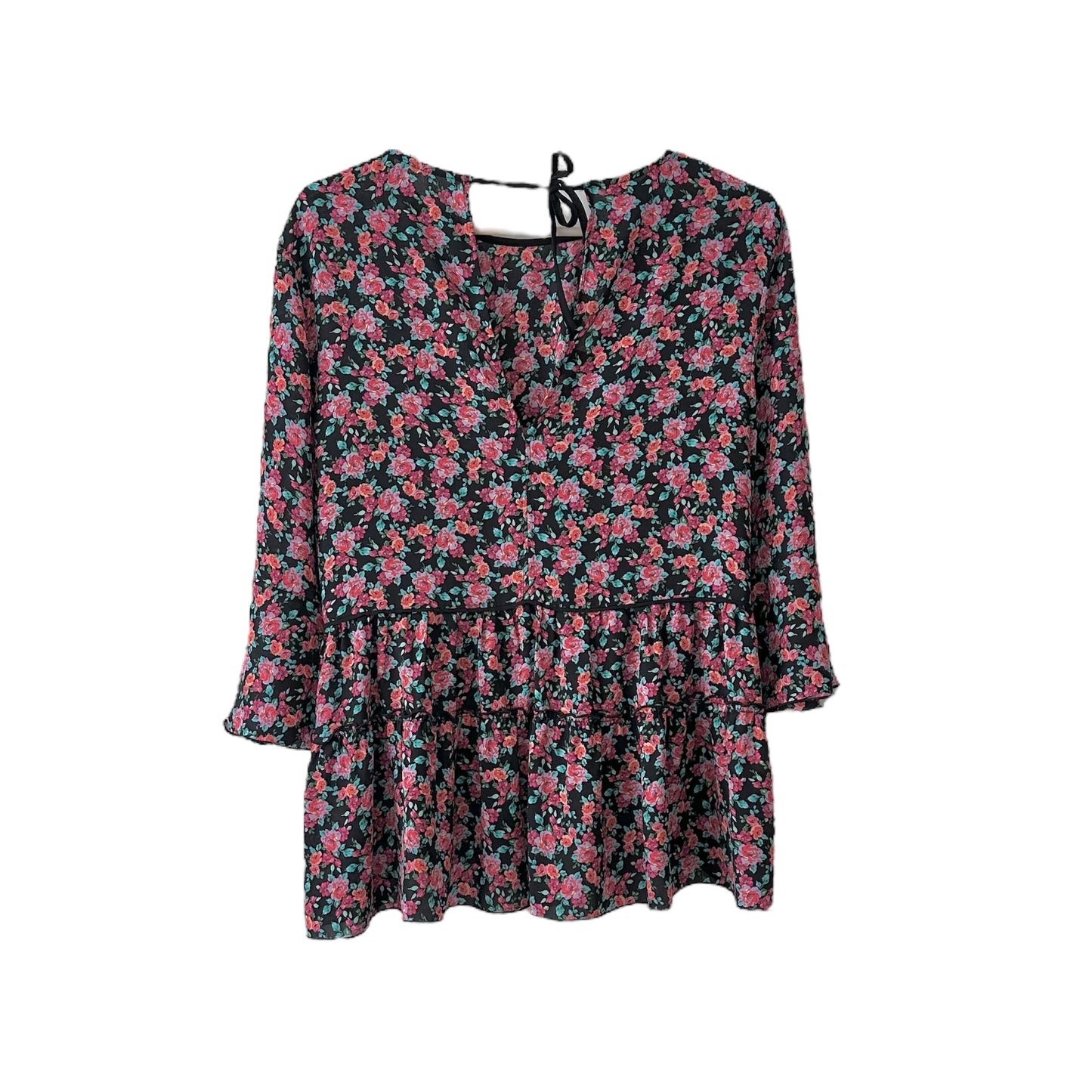 Blusa floreada Zara - Talla M