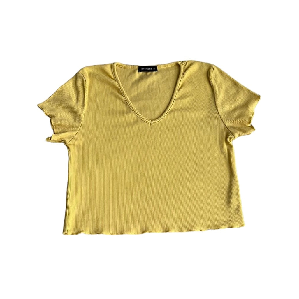 Polo amarillo  - Talla S