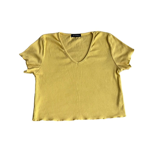 Polo amarillo  - Talla S